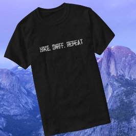 Wandelen, Snuffelen, Herhalen Wandelende Hond T-shirt