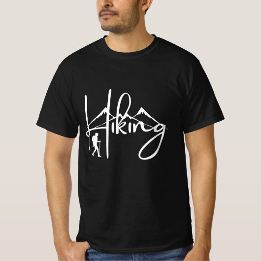 Wandelen T-shirt (Voorkant)