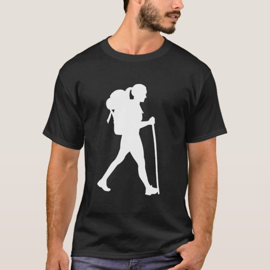 Wandelen T-shirt (Voorkant)