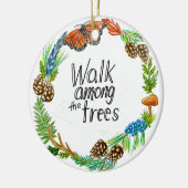 Wandelen tussen de bomen Ornament (Links)