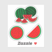 Wandelen van Watermeloen Sticker (Vel)