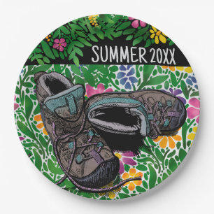 Wandelen Vibes Zomer Gepersonaliseerde Camping Pic Papieren Bordje
