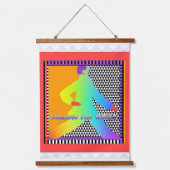 Wandelen voor Christus Hangend Wandkleed (Voorkant)