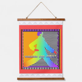 Wandelen voor Christus Hangend Wandkleed