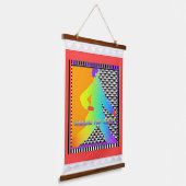 Wandelen voor Christus Hangend Wandkleed (Gebogen)