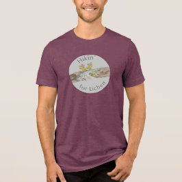 Wandelen voor Korstmos Tri-Blend Shirt