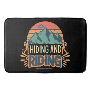 Wandelen waar reizen avonturen worden badmat