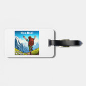 Wandelen Woo-Hoo Mijn telefoon vergeten Bagagelabel (Achterkant horizontaal)