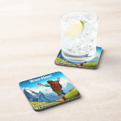 Wandelen Woo-Hoo Mijn telefoon vergeten Bier Onderzetter (Rechterzijde)