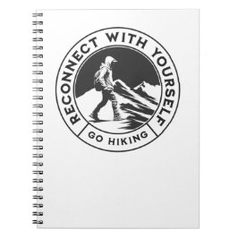 Wandelen Zwart-wit Notitieboek