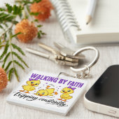 Wandelend door het geloof Sleutelhangers Eend (Voorkant Rechts)