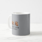 Wandelend Grafisch Element Koffiemok (Voorkant links)