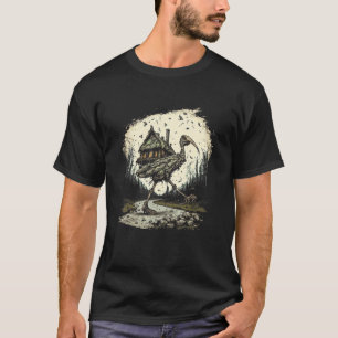 Wandelend huis op kippenpoten Slavische folklore B T-shirt