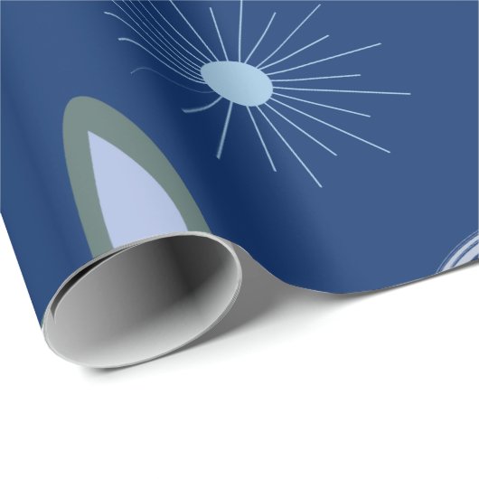 Wandelend in een winter wonderland inpakpapier (Rol Hoek)