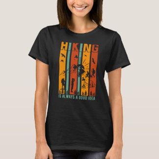 Wandelend is altijd een goed idee voor een Retroz T-shirt