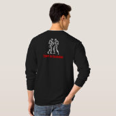 Wandelend kruitvat T-shirt (Achterkant volledig)