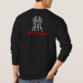 Wandelend kruitvat T-shirt (Achterkant)