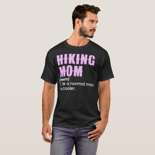 wandelend mam fantasie t-shirt (Voorkant volledig)