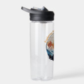 Wandelend Shirt | Vakantie Shirt | Avontuur Waterfles (Rechts)