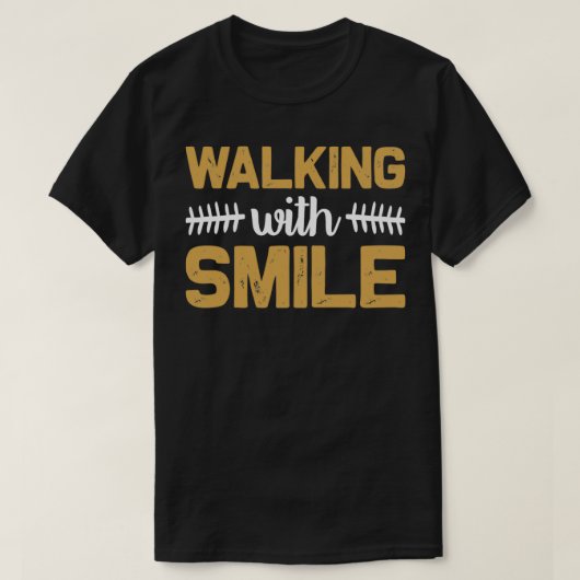 Wandelend T-shirt (Design voorkant)