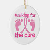 Wandelend voor de kuur keramisch ornament (Rechts)