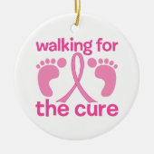 Wandelend voor de kuur keramisch ornament (Voorkant)