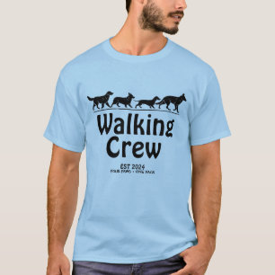 Wandelende Bemanning Opgericht 2024 T-shirt