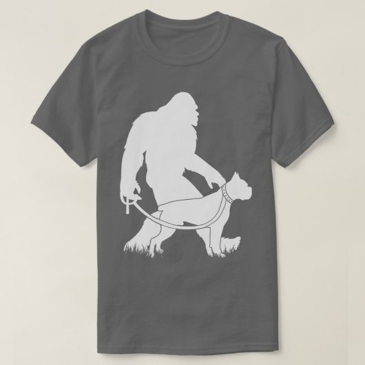 Wandelende Boxer Hond 1 T-shirt (Design voorkant)