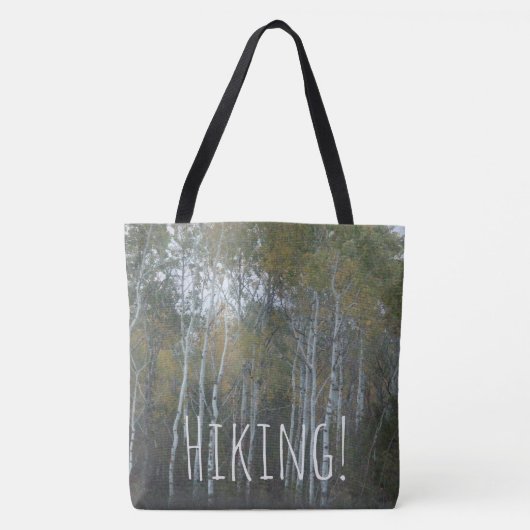 Wandelende Canvas tas (Voorkant)