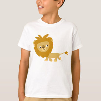 Wandelende Cartoon Leeuw Kinderen T-shirt