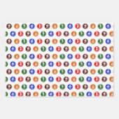 Wandelende dieren inpakpapier (Voorkant 3)