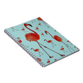 Wandelende flamingo's notitieboek (Rechterzijde)