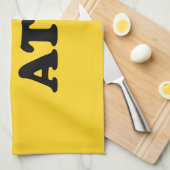 Wandelende geldautomaat. theedoek (Quarter Fold)