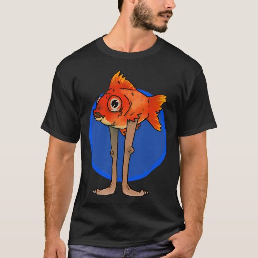 Wandelende Goudvis T-shirt (Voorkant)