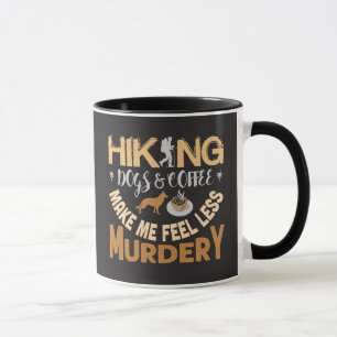 Wandelende Honden Koffie Maakt Me Minder Moorddadi Mok