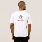 Wandelende Kruitvat T-shirt (Achterkant volledig)