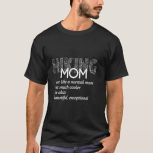 Wandelende moeder definitie voor moeder voor mama t-shirt