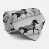 Wandelende Paard Neckwears Stropdas (Opgerold)
