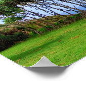  Wandelende palmbomen in Hawaï Poster (Hoek)