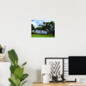  Wandelende palmbomen in Hawaï Poster (Thuiskantoor)