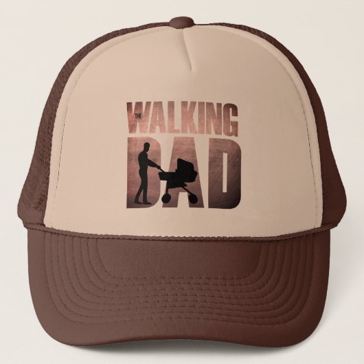 Wandelende Papa Trucker Pet (Voorkant)