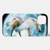 Wandelende Pegasus en Full Moon Fantasy Art Hoesje (Achterkant (horizontaal))