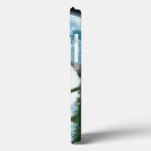 Wandelende Pegasus en Full Moon Fantasy Art Hoesje (Achterkant / Links)