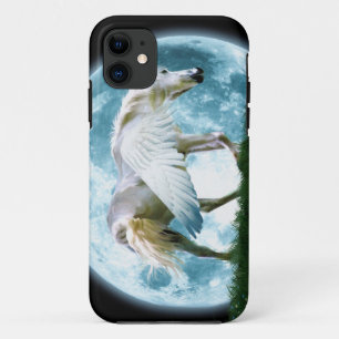 Wandelende Pegasus en Full Moon Fantasy Art Hoesje