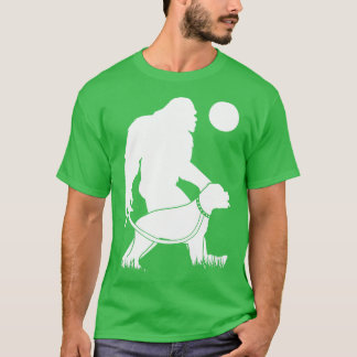 Wandelende rottweiler hond t-shirt