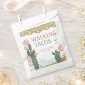Wandelende Tacos Mexicaanse Fiesta Verjaardagsfees Bedankzakje (Geknipt)