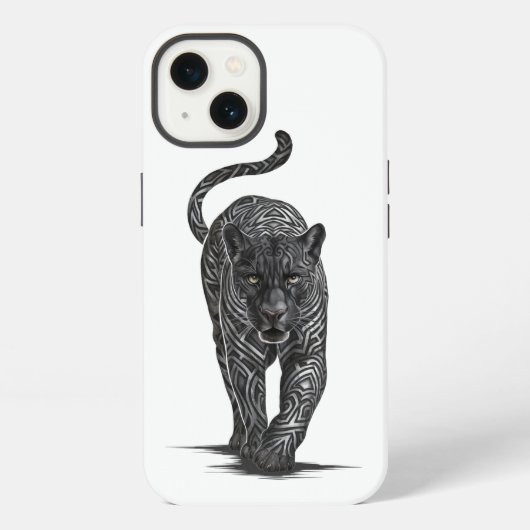 wandelende tijger iPhone hoesje (Achterkant)