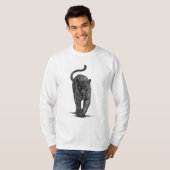 wandelende tijger t-shirt (Voorkant volledig)