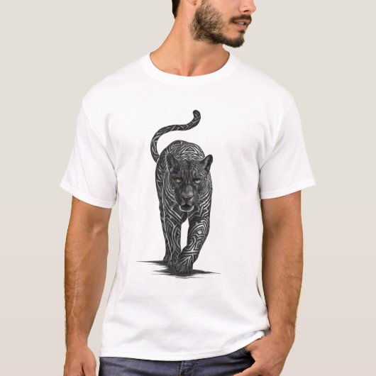 wandelende tijger t-shirt (Voorkant)