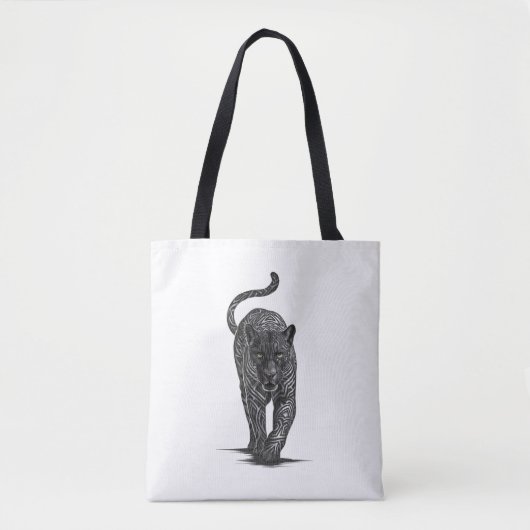 wandelende tijger tote bag (Voorkant)